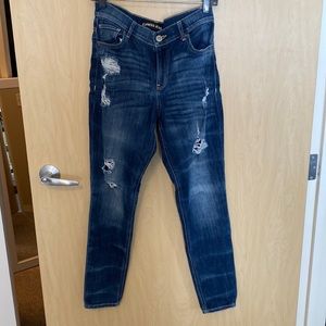 Express distressed denim